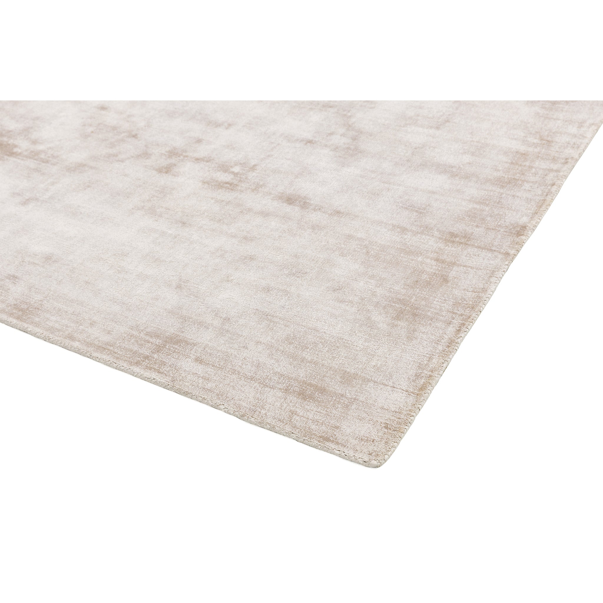 Hand Woven Viscose Rug in Putty